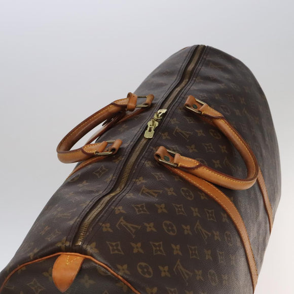 LOUIS VUITTON Monogram Keepall 60 Boston Bag M41422 LV Auth 104649