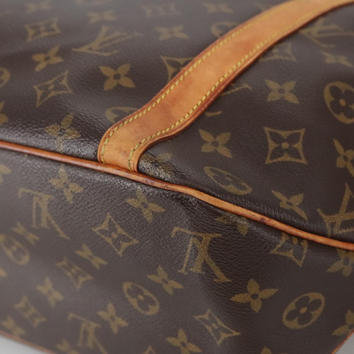 LOUIS VUITTON Monogram Sac Shopping Tote Bag M51108 LV Auth 104673