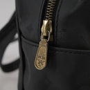 MCM Vicetos Logogram Shoulder Bag PVC Black Auth 104709-10