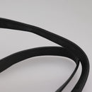 MCM Vicetos Logogram Shoulder Bag PVC Black Auth 104709-8