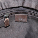 GUCCI GG Canvas Tote Bag Beige Silver 019 0402 Auth 104714-17