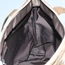 GUCCI GG Canvas Tote Bag Beige Silver 019 0402 Auth 104714-18