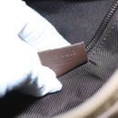 GUCCI GG Canvas Tote Bag Beige Silver 019 0402 Auth 104714-12