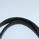 BALENCIAGA Navy Cabas S Tote Bag Canvas Leather Beige Black 339933 Auth 104736-8