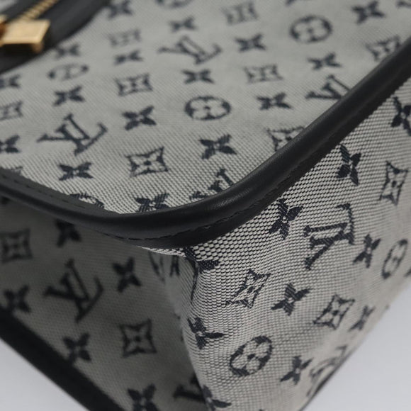 LOUIS VUITTON Monogram Mini Sac Catherine Hand Bag Blue M92325 LV Auth 104746AV