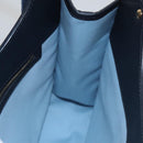 LOUIS VUITTON Monogram Mini Sac Catherine Hand Bag Blue M92325 LV Auth 104746AV-20