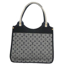 LOUIS VUITTON Monogram Mini Sac Catherine Hand Bag Blue M92325 LV Auth 104746AV-2