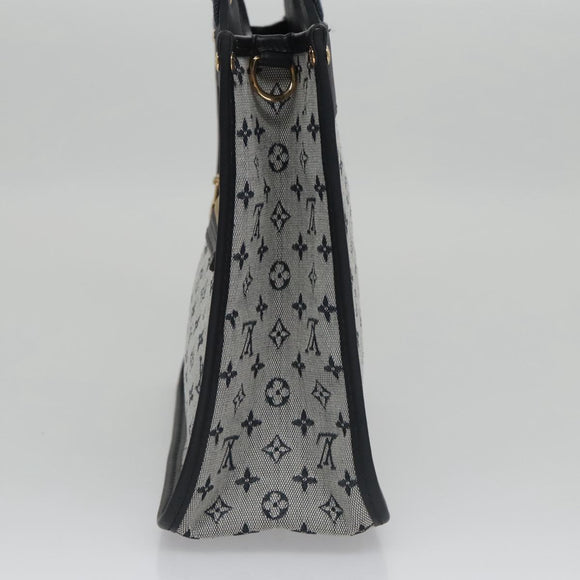 LOUIS VUITTON Monogram Mini Sac Catherine Hand Bag Blue M92325 LV Auth 104746AV