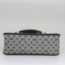 LOUIS VUITTON Monogram Mini Sac Catherine Hand Bag Blue M92325 LV Auth 104746AV-5