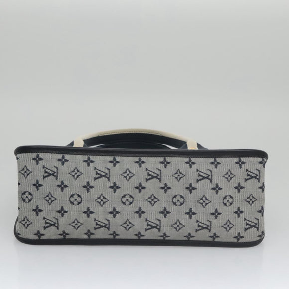 LOUIS VUITTON Monogram Mini Sac Catherine Hand Bag Blue M92325 LV Auth 104746AV