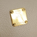 MCM Tote Bag Leather White Auth 104772-12