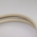 MCM Tote Bag Leather White Auth 104772-8