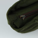 PRADA Tote Bag Nylon Khaki Auth 104864-9