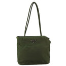 PRADA Tote Bag Nylon Khaki Auth 104864-13