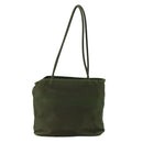 PRADA Tote Bag Nylon Khaki Auth 104864-2