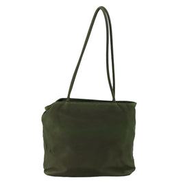 PRADA Tote Bag Nylon Khaki Auth 104864 - 0