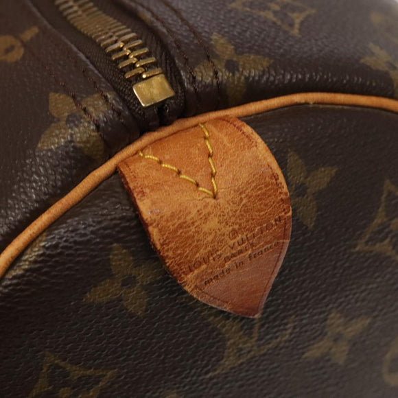 LOUIS VUITTON Monogram Keepall 60 Boston Bag M41422 LV Auth 104892