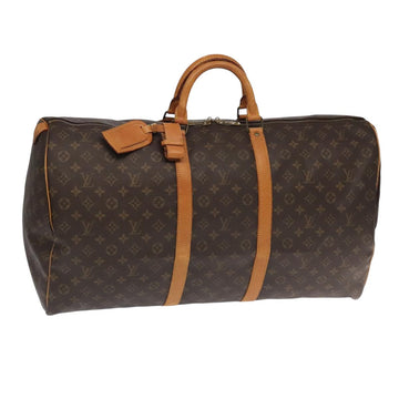LOUIS VUITTON Monogram Keepall 60 Boston Bag M41422 LV Auth 104892