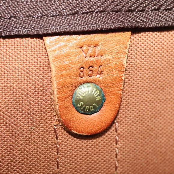 LOUIS VUITTON Monogram Keepall 60 Boston Bag M41422 LV Auth 104892