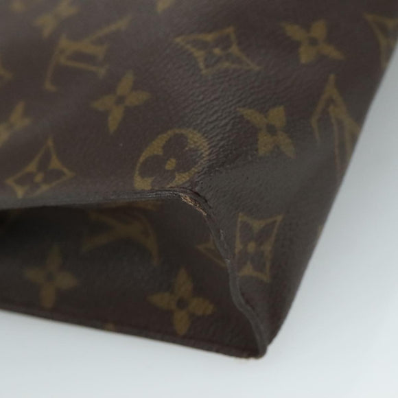 LOUIS VUITTON Monogram Poche Toilette 26 Pouch M47542 LV Auth 104900