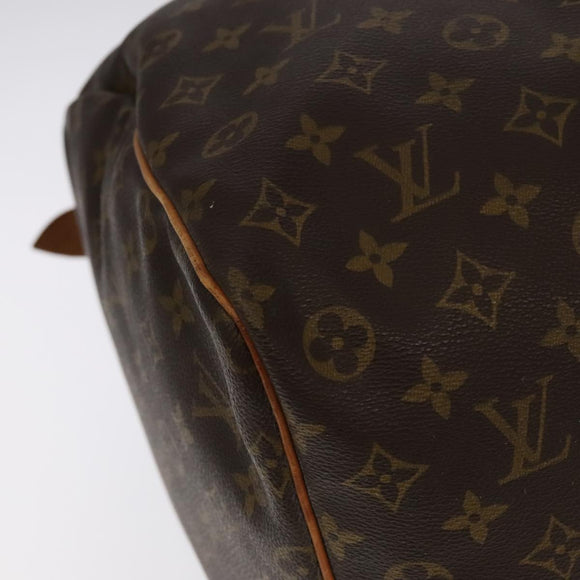 LOUIS VUITTON Monogram Keepall 60 Boston Bag M41422 LV Auth 104918