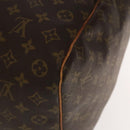 LOUIS VUITTON Monogram Keepall 60 Boston Bag M41422 LV Auth 104918-17