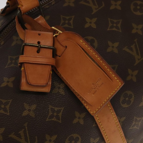 LOUIS VUITTON Monogram Keepall 60 Boston Bag M41422 LV Auth 104918