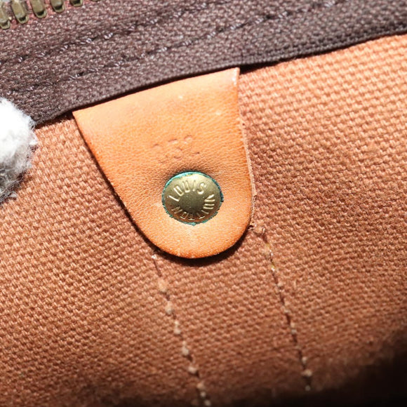 LOUIS VUITTON Monogram Keepall 60 Boston Bag M41422 LV Auth 104918