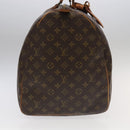 LOUIS VUITTON Monogram Keepall 60 Boston Bag M41422 LV Auth 104918-4
