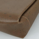 GUCCI Hand Bag Leather Brown 001 085 1368 Auth 104930-9