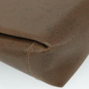 GUCCI Hand Bag Leather Brown 001 085 1368 Auth 104930-14