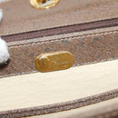 GUCCI Hand Bag Leather Brown 001 085 1368 Auth 104930-17