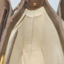 GUCCI Hand Bag Leather Brown 001 085 1368 Auth 104930-18