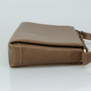 GUCCI Hand Bag Leather Brown 001 085 1368 Auth 104930-3