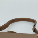 GUCCI Hand Bag Leather Brown 001 085 1368 Auth 104930-8