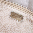 Salvatore Ferragamo Vala Shoulder Bag Leather Champagne Gold Auth 104964-15