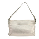 Salvatore Ferragamo Vala Shoulder Bag Leather Champagne Gold Auth 104964-3