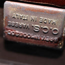 BALLY Trunk Leather Brown Gold Auth 105063-12