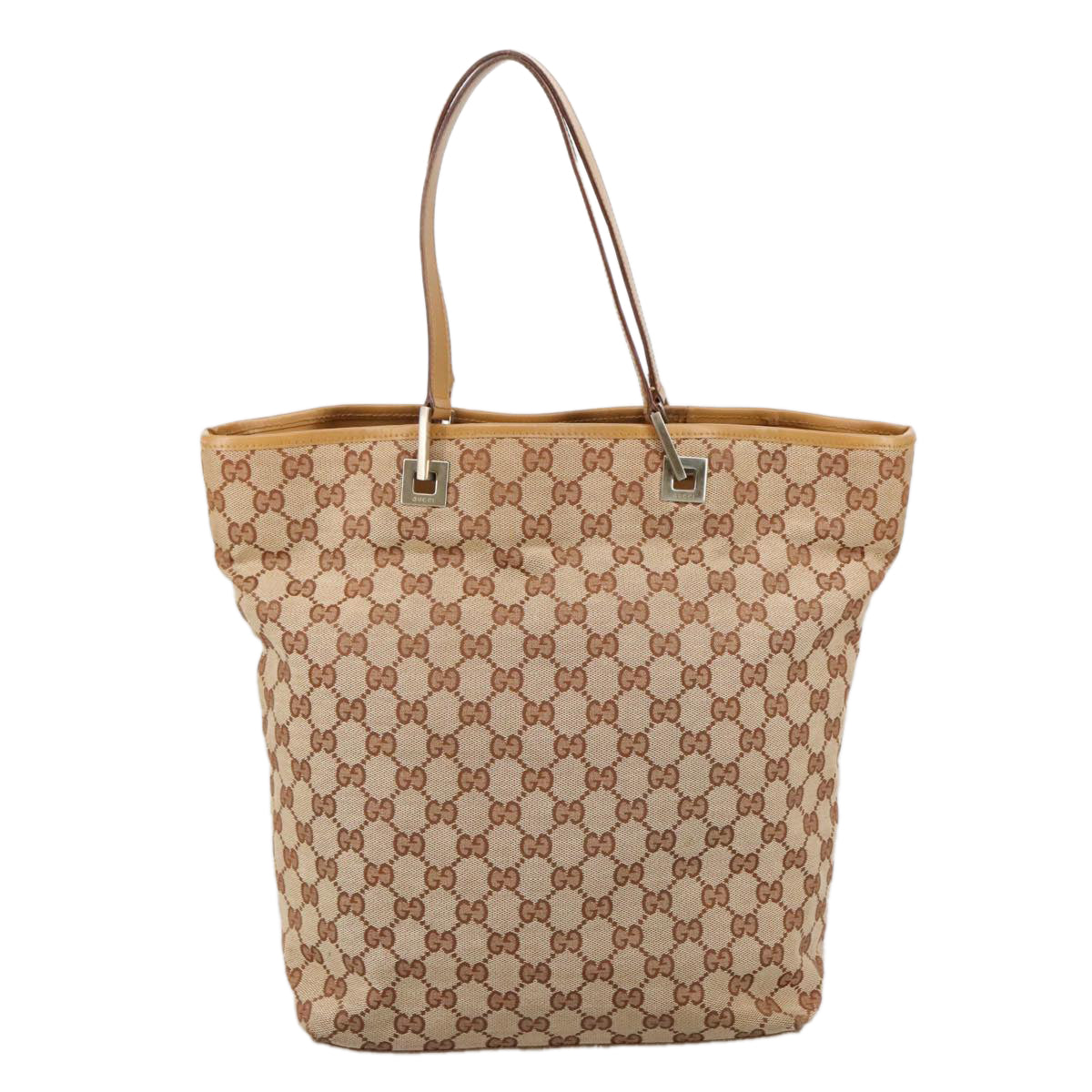 GUCCI GG Canvas Tote Bag Beige 002 1098 3444 Auth 105073 - 0