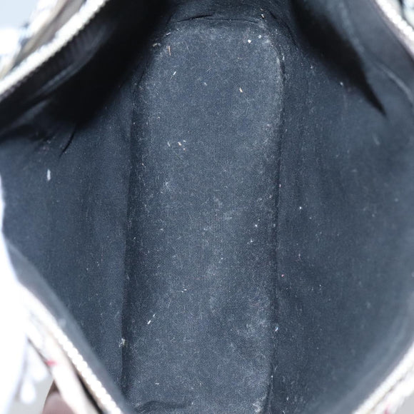 BURBERRY Nova Check Blue Label Shoulder Bag Canvas Beige Auth 105080