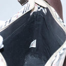 BURBERRY Nova Check Blue Label Shoulder Bag Canvas Beige Auth 105080-12