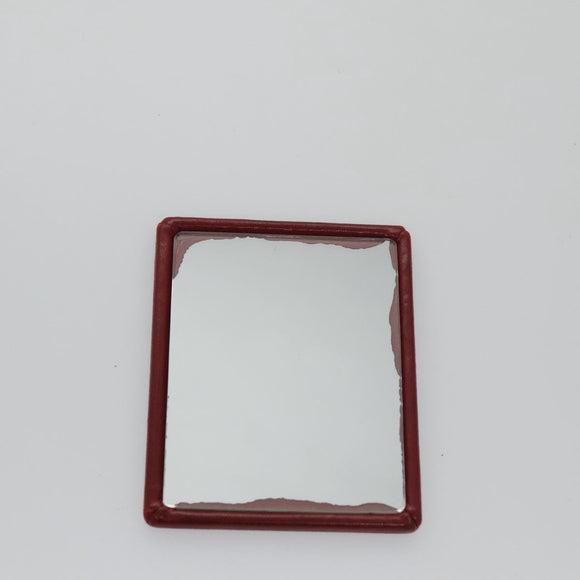 BOTTEGA VENETA Hobo Shoulder Bag Leather Red Auth 105087