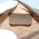 GUCCI GG Supreme Web Sherry Line Shoulder Bag PVC Beige 89 02 066 Auth 105088-18