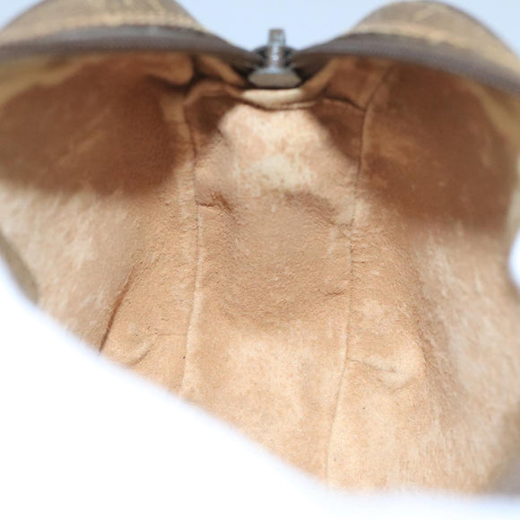 GUCCI GG Supreme Web Sherry Line Shoulder Bag PVC Beige 89 02 066 Auth 105088