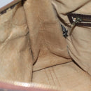Christian Dior Trotter Canvas Boston Bag Brown Auth 105123-17