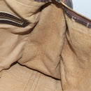 Christian Dior Trotter Canvas Boston Bag Brown Auth 105123-18