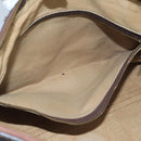 Christian Dior Trotter Canvas Boston Bag Brown Auth 105123-12