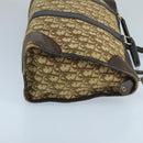 Christian Dior Trotter Canvas Boston Bag Brown Auth 105123-3