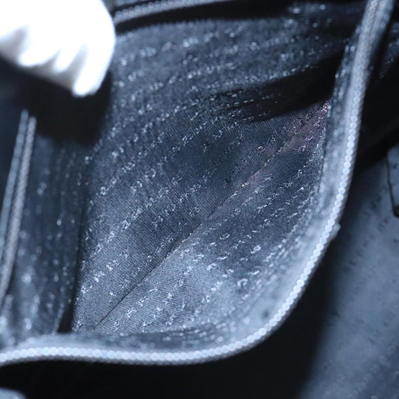 BURBERRY Nova Check Hand Bag PVC Beige Auth 105133