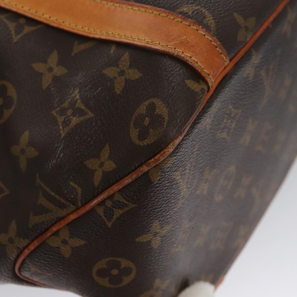 LOUIS VUITTON Monogram Sac Shopping Tote Bag M51108 LV Auth 105134